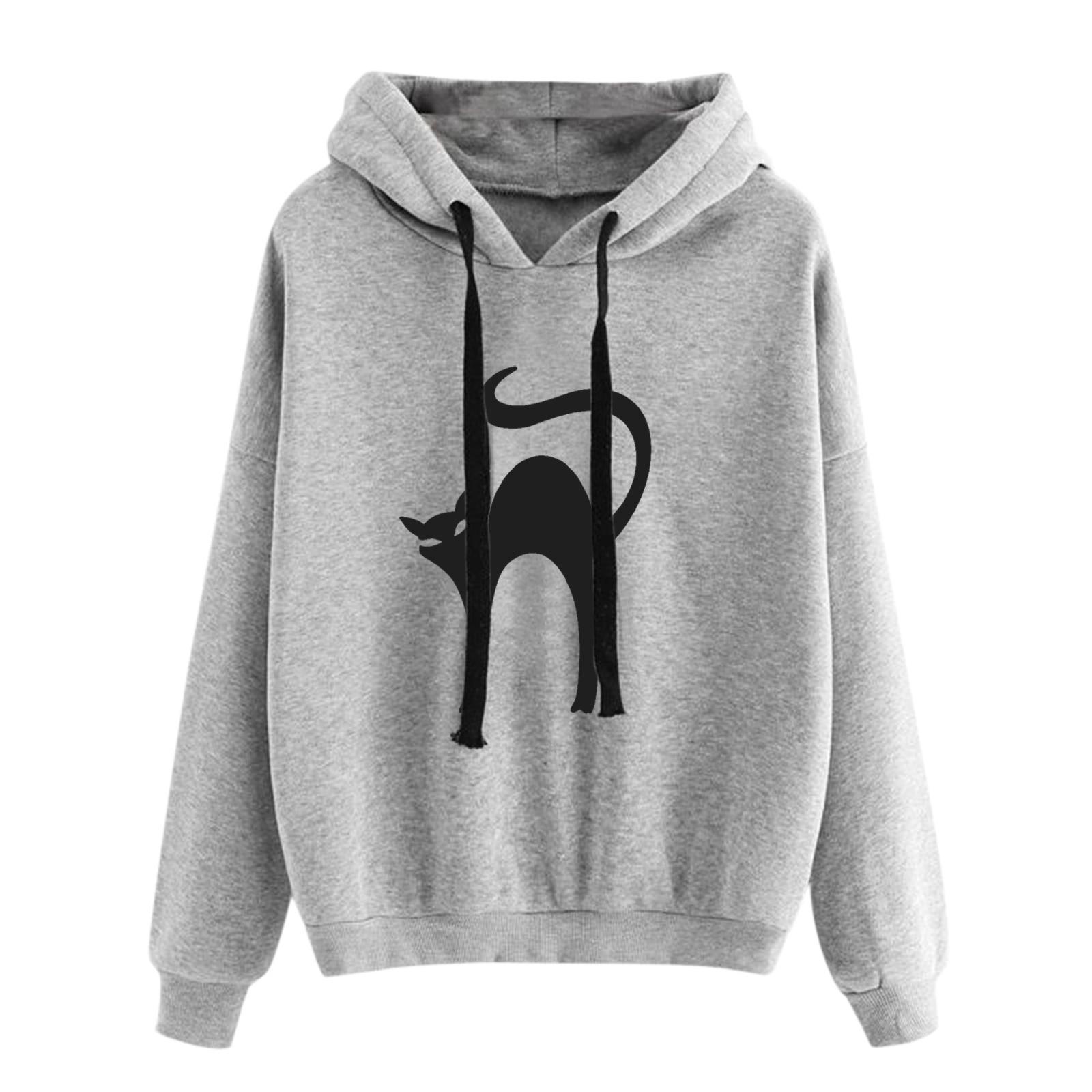 

2025 Europe, America autumn and winter new coat top Halloween animal print sweater 5XL