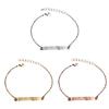 Stainless Steel Islamic Faith Bracelet Elegant Arabic Letter Calligraphy Ayatul Kursi Charm Bracelet Islamic Bangles Jewelry