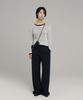 Loutaideu Basic Wool Slacks [Black]