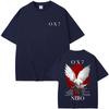 Rapper Niro OX7 Album Graphic T-shirt Unisex Women Hip Hop Fashion Pop Music T-shirts Male Casual Cotton Vintage T Shirt Streetwear