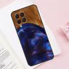 Traveler Protective Wood Resin Case For Samsung Galaxy M15 M35 M55 M51 M31 M21 M11 M16 M36 M56 M53 M12 M32 M52 M14 M34 M54
