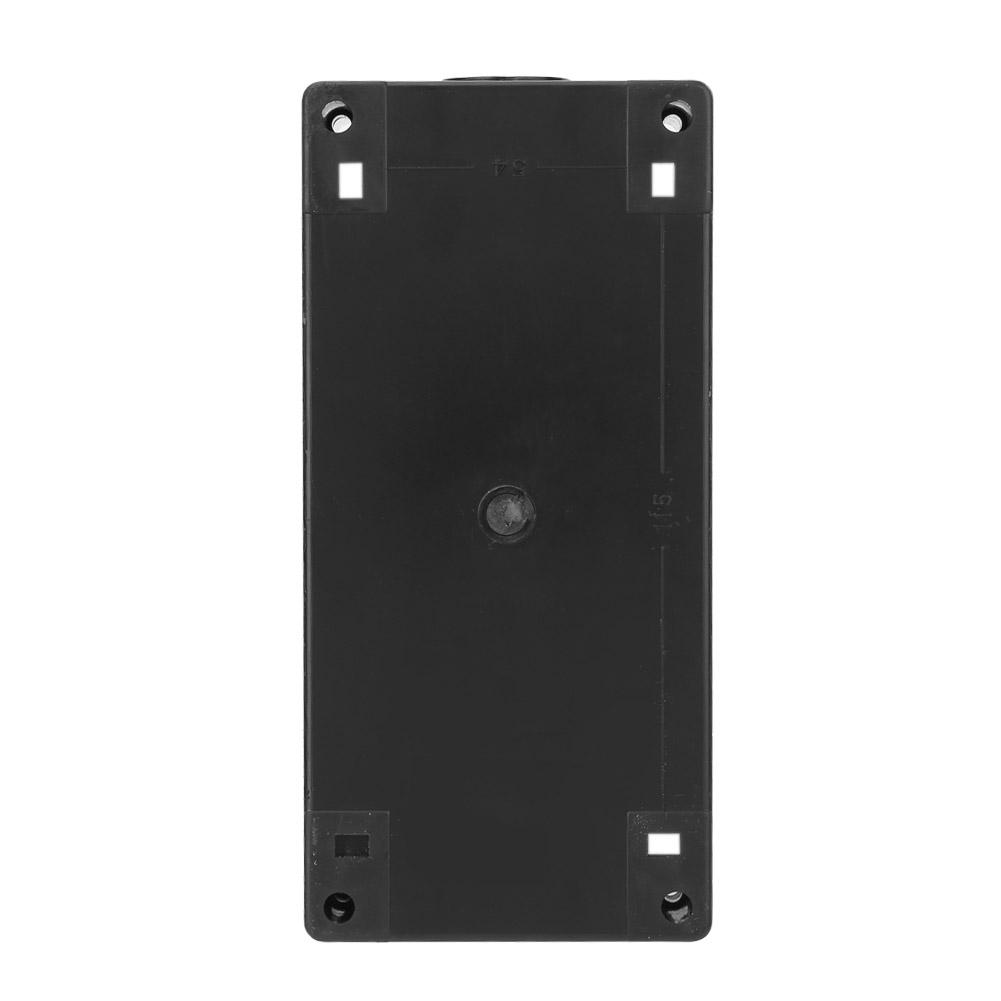BX3 22mm Interruttore a Pulsante a Tre Fori Scatola di Protezione di Controllo Custodia Impermeabile (bianca)