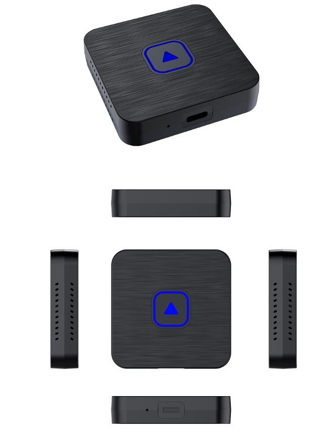 2025 Cross-Border 2-in-1 Wireless CarPlay & Android Auto Adapter