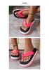 Women's High-End Thick-Soled Flip-Flops, Outdoor Summer Fashion, Color-Block Sandals