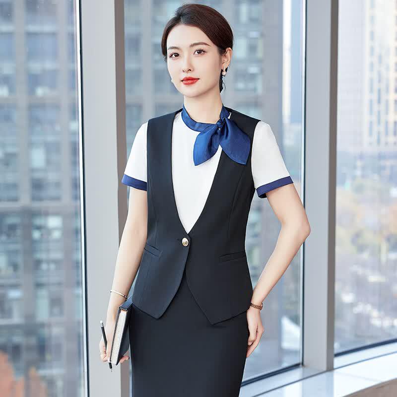 Women s Professional 3-Piece Vest Suit Set Available Sizes