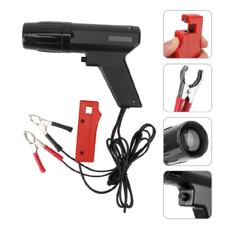 User Friendly Gas Engine Timing Tester with Lamp Indicator High Accuracy for Car Motorcycle Maintenance Diagnostics Tool