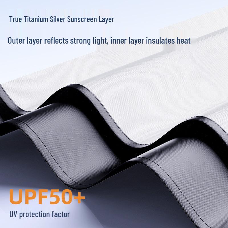 Magnetic Titanium Silver Car Side Window Sunshade Privacy Curtain