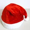 Gold Velvet Plush Trim Christmas Hat for Adults & Children - Holiday Party Wear