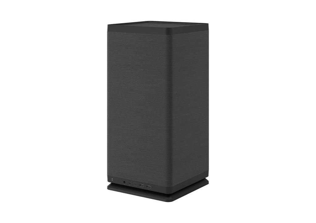 Fractal Design Mood Black Fabric Exterior Ultra Space Saving Size Mini Tower PC Case Black CS8228 Mini-ITX FD-C-MOD1N-02