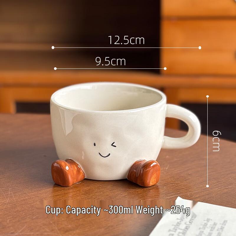 Cute Paw Print Ceramic Mug