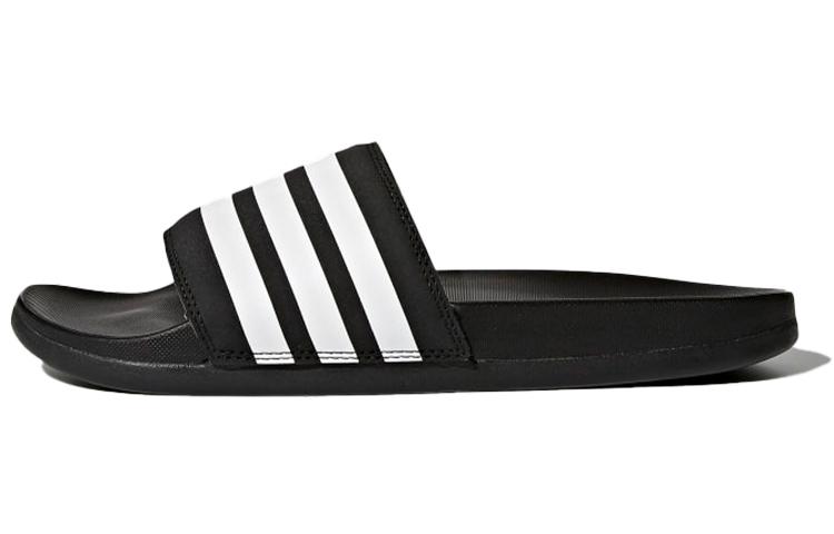 Adidas Wmns Adilette Comfort Slides  Core Black White  Women s AP9966 39