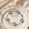 Klavertje Vier Vijfbloemen Armband voor Vrouwen Toegankelijke Luxe Stijl Fashioneasiest voor Matchcasual Bloem Armband