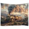 Tapestry Yssfav Railway Train Retro-path