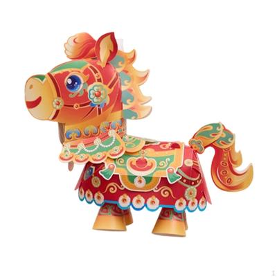 DIY Lantern Handmade Material Package Chinese Horse Year Spring Festival Decor