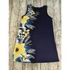 Women's Sleeveless Crew Neck Tank Dress Vibrant All-Over Floral Print Dresses Machine Washable Elegant Summer Dress Y2k Clothes