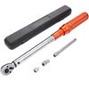 Torque Wrench, 3/8-inch Drive Click Torque Wrench 10-80ft.lb/14-110n.m, Dual-Direction Adjustable Torque Wrench Set, Mechanical Dual Range Scales