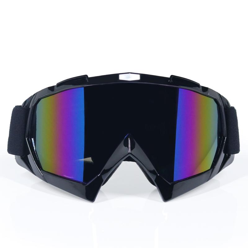 New Arrival High quality transparent Sport racing off road motocross goggles glasses motorcycle dirt bike Clear Lenses2