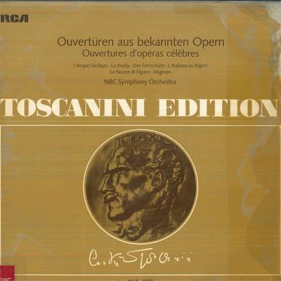 LP Record NBC SYMPHONY ORCHESTRA  Overtures From Famous Operas AT116 RCA Germany Classical Used
