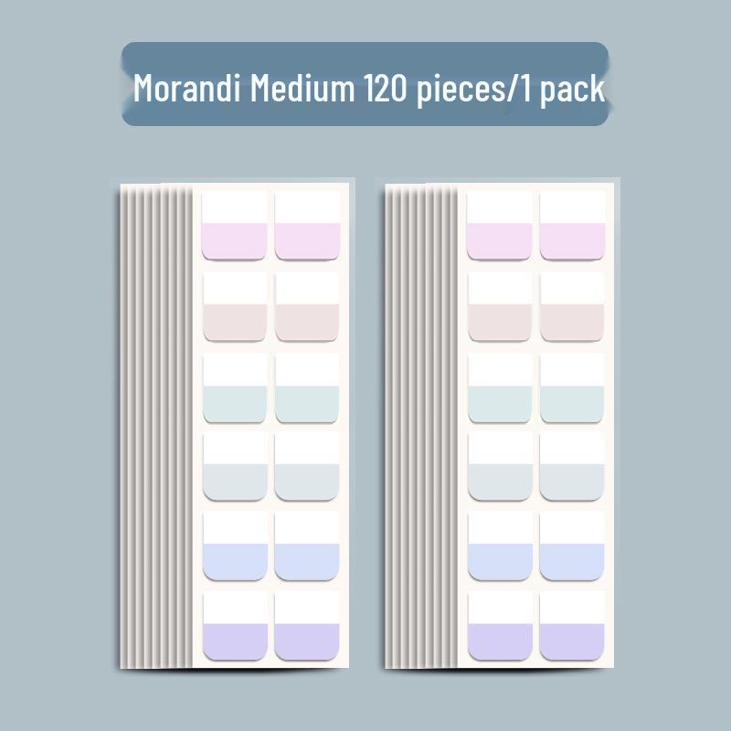 Colorful Transparent Writable Index Tabs and Memo Stickers for Students