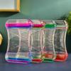 New Product Slide Oil Drop Decompression Toy Acrylic Liquid Hourglass Dynamic Multi Color Oil Leak Home Desktop Decoration Gift