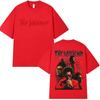 Pop-Sänger Künstler The Weeknd Doppelseitiger Druck T-Shirt Herrenkleidung T-Shirt Ästhetisch Baumwolle T-Shirt Kurze Ärmel