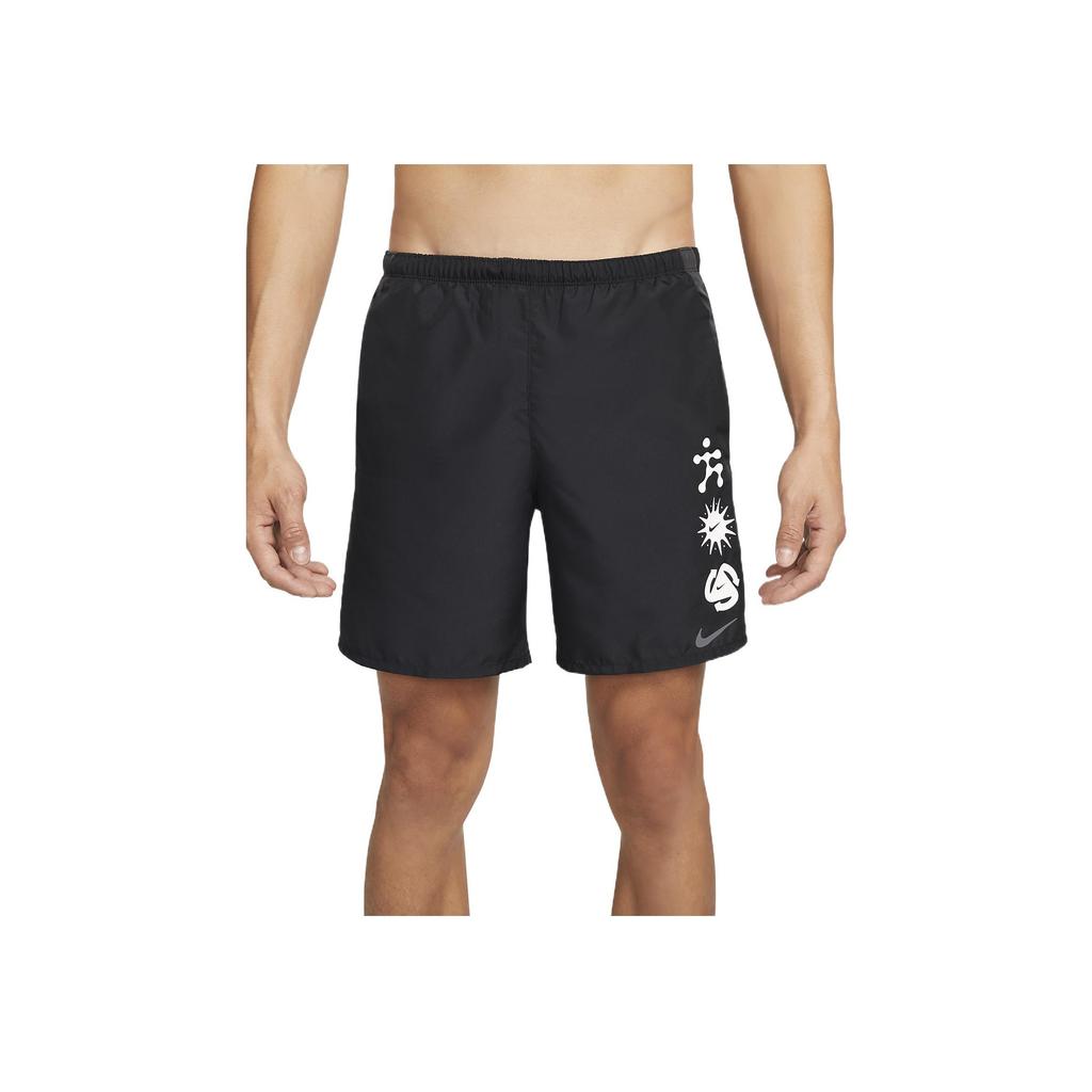 Nike Dri-Fit Muster Print Kordelzug Gerade Beine Freizeitshorts Herrenshorts DM4714-010