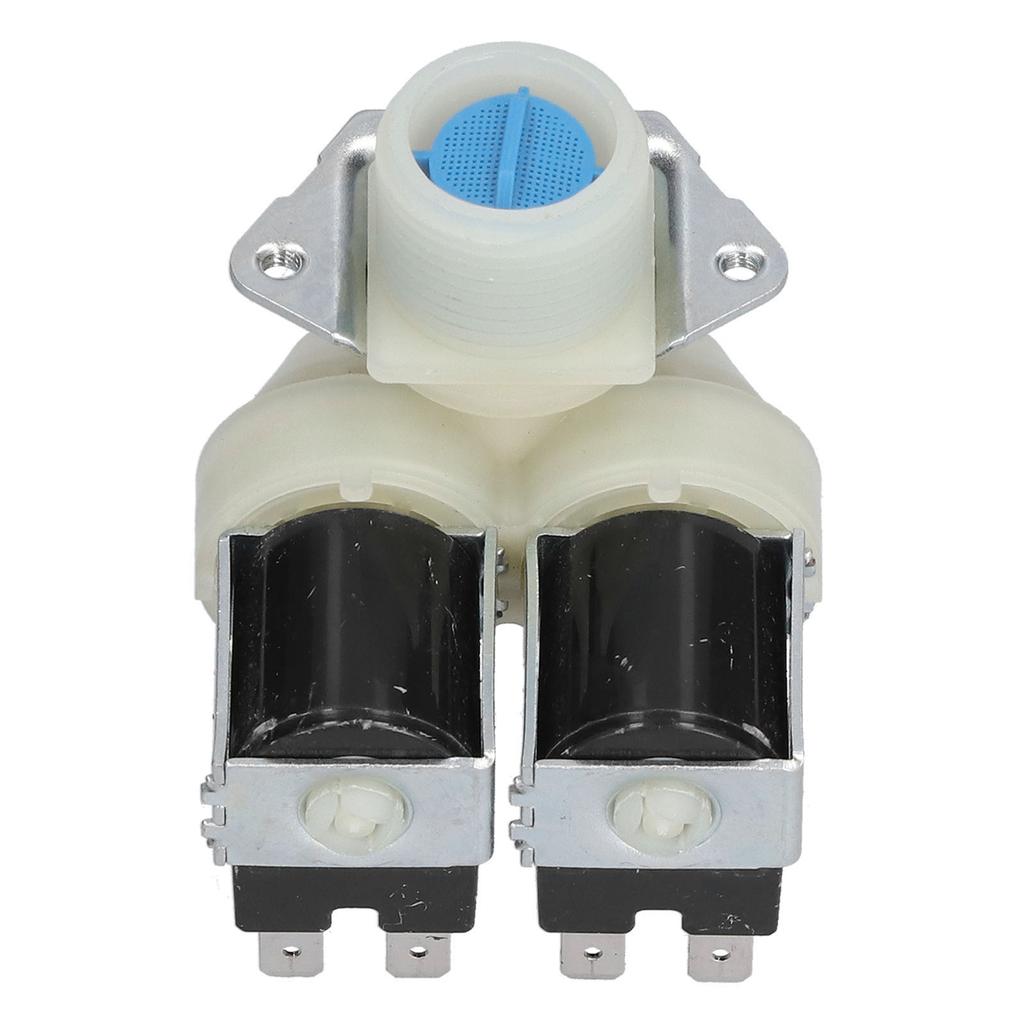 Washing Machine Water Inlet Valve Replacement Solenoid Double Head Valve Washer Accessories AC220V‑240V