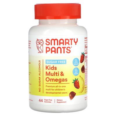 Children's Multi and Omega, Sugar-free, Strawberry Banana, 44 Gummies