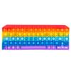 Desktop Sensory Toy Bubble Elimination Pressure Keyboard Shape Puzzle Game Toy