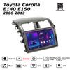 Android Car-Play Car Radio For Toyota Corolla E140 E150 2006-2013 Multimedia Player Head Unit Stereo GPS Navigation BT WIFI,2+64GB