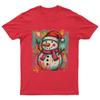 Festive SnowUnisex Christmas Holiday TShirt Unisex Gift Retro Seasonal Funny