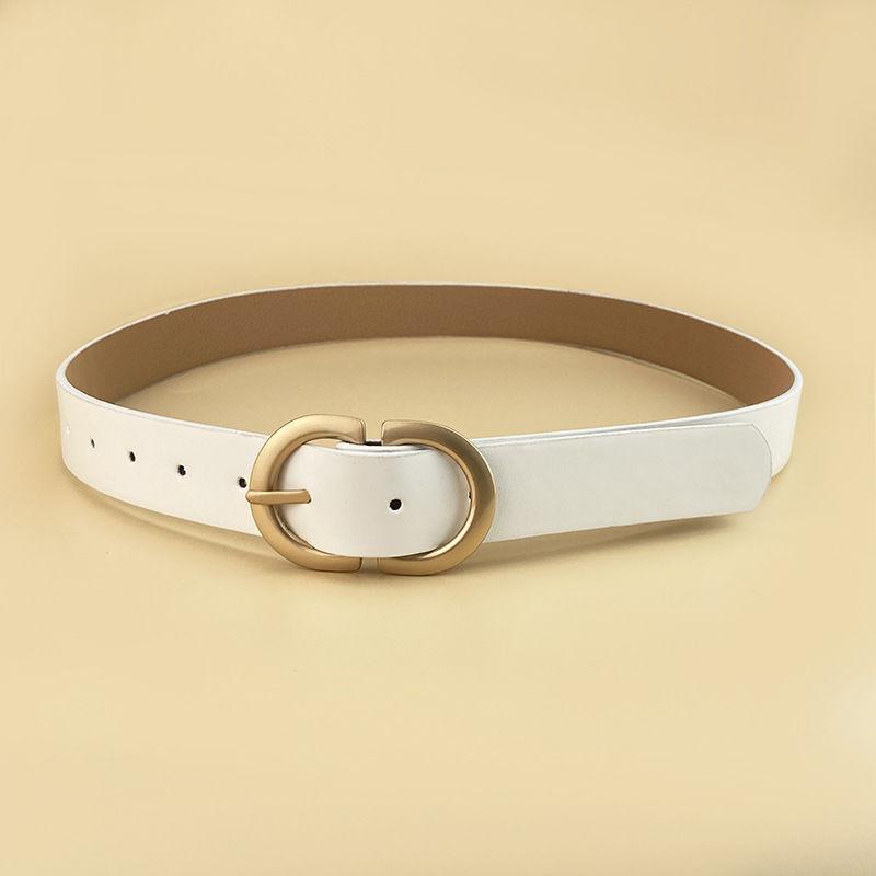 Stylish Pu Belt For Women In Versatile Colors Perfect For Fashionable Outfits