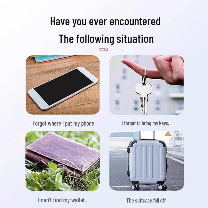 Bluetooth Anti-Lost Tracker with Alarm for Keys, Wallet, and Phone