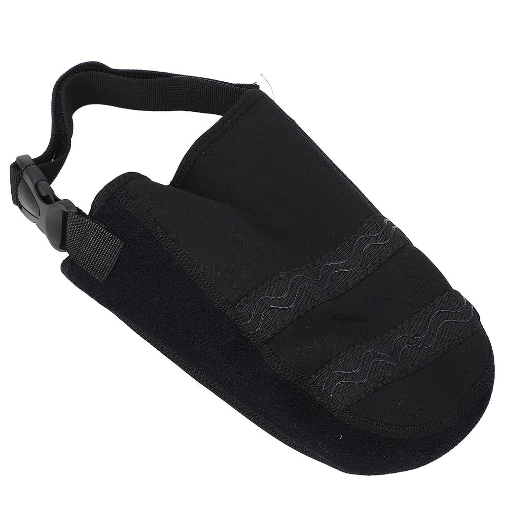 Improved Antislip Antidirty Double Adjustment Rear Heel Pad Black