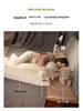 Cute Cartoon Rabbit Cylindrical Body Pillow - Plush Backrest & Sleeping Support for Women