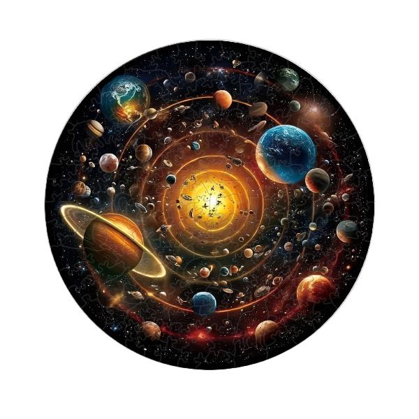 Exquisite 3D Universe Fantasy Wooden Jigsaw Puzzle Ideal for Adults Plus Children Montessori Games Plus Animal Toy Birthday Present Idea
