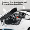 1/22 I8 Supercar Modell Legierung Druckguss Spielzeugfahrzeuge mit Sound Licht Pull Buck Hohe Simulationsmodellauto Junge Spielzeug Geschenke Sammlung
