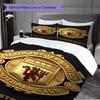 Glory Manchesters Emblematic Pride Three-piece set (1 * duvet cover + 2 * pillowcase, without core) 2D Flat Christmas birthday gift
