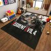 Tappeto Resident Evil 4, Design Personaggi di Gioco, Tappeto per Decorazione Casa Adatto per l'uso come antiscivolo per soggiorno camera da letto divani