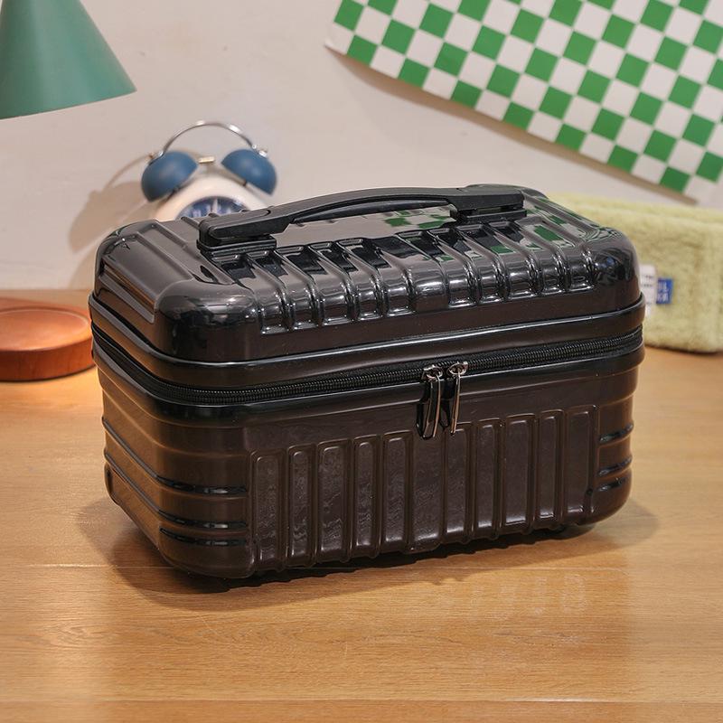 

16 Women s Carry-on Makeup & Toiletry Bag with Lock - Large Capacity, Lightweight, Waterproof Organizer. 16-inch Standard