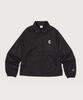 Women'S C-Logo Fleece-Lined Coach Jacket Black