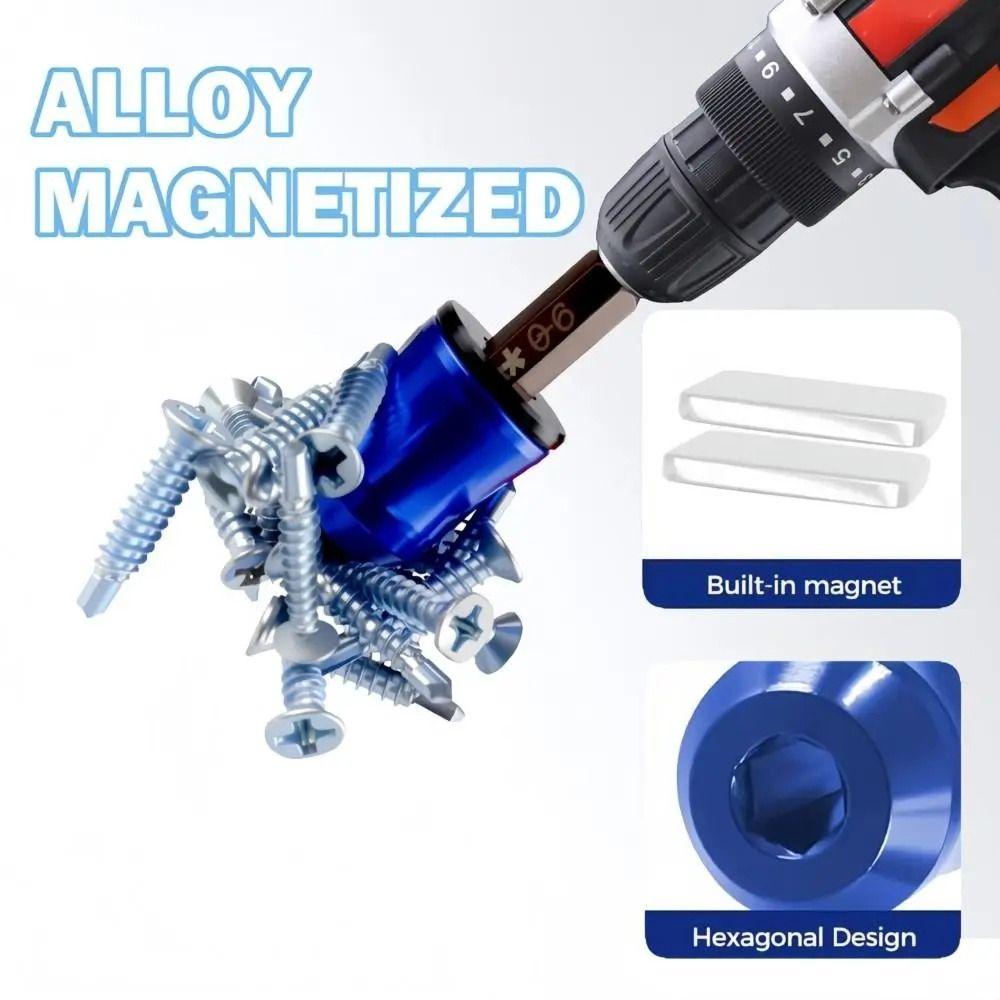 Strong Magnetic Screwdriver Magnetizer Anti-Slip Magnetic Bit Holder  Industrial