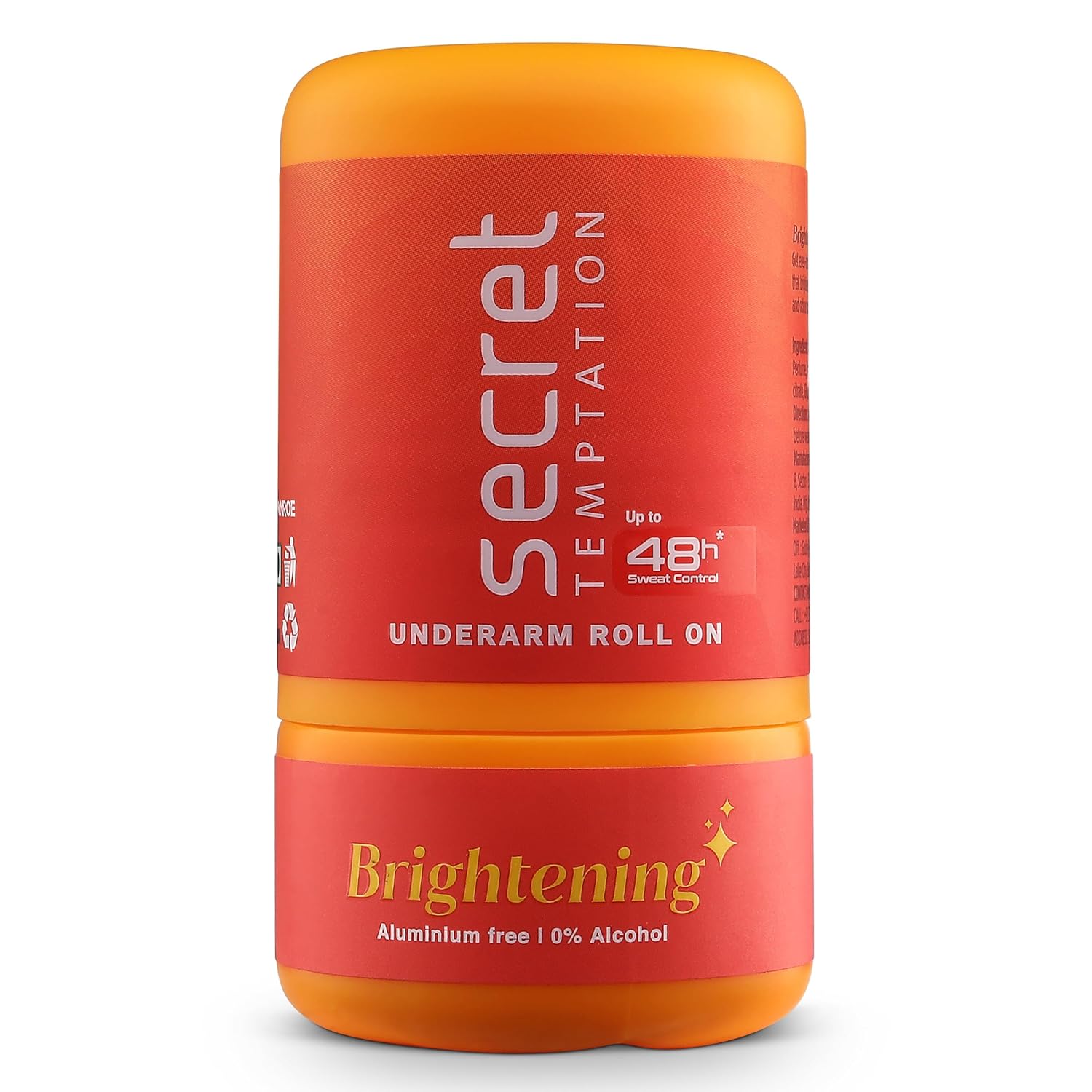 

Secret Temptation Осветляющий шариковый дезодорант для женщин 50 мл Упаковка из 1 шт., Длительная свежесть и мягкие гладкие подмышки