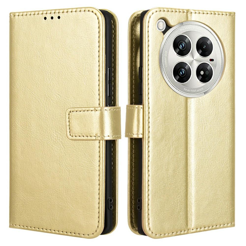 For Infinix Zero 40 5G X6861 Case Crazy Horse Texture PU Leather Phone Wallet Cover