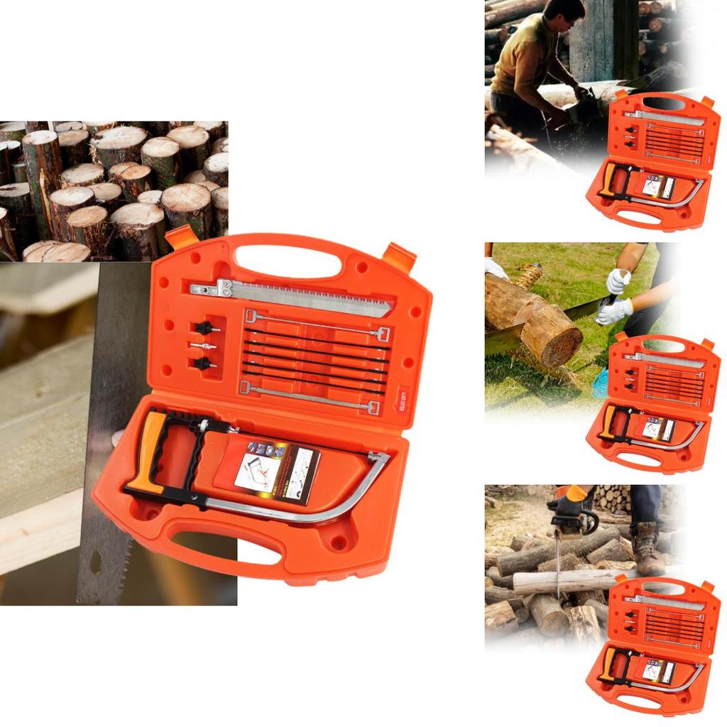 Multifunctional Mini Magic Saw Versatile Woodworking Tool Kit With Durable 65mn Blades