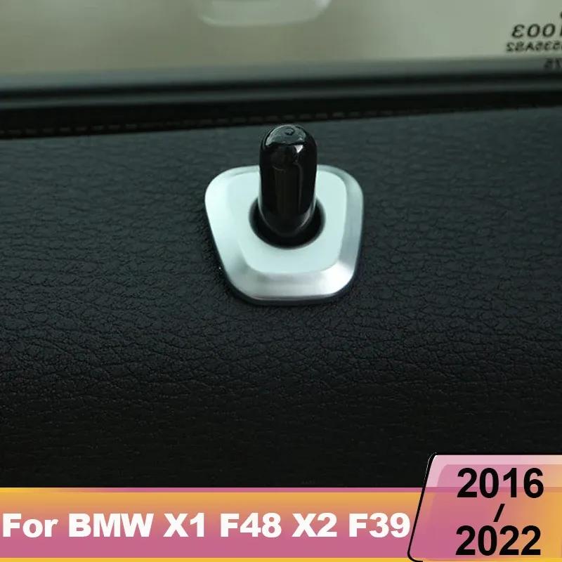 Car Accessories For BMW X1 F48 X2 F39 2016 2017 2018     ABS Door Lock Cover Case Trim Protective Stickers