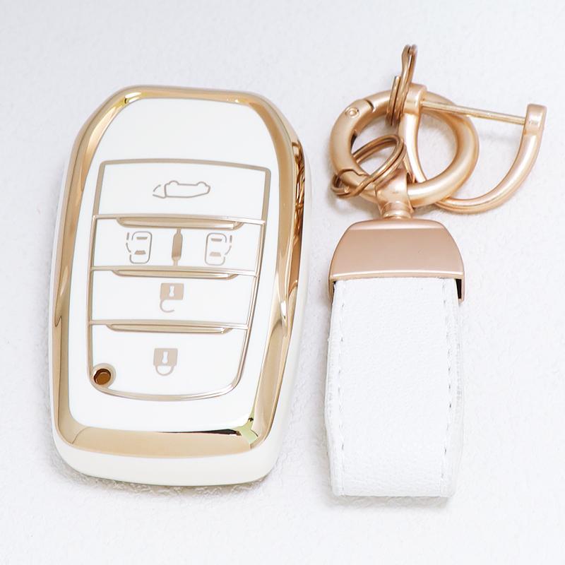 5 6 Button Auto Shell Keyless Protector Fob For Toyota Venza Hybrid Vehicles Sienna Rav4 Alphard Remote Car Key Case Cover
