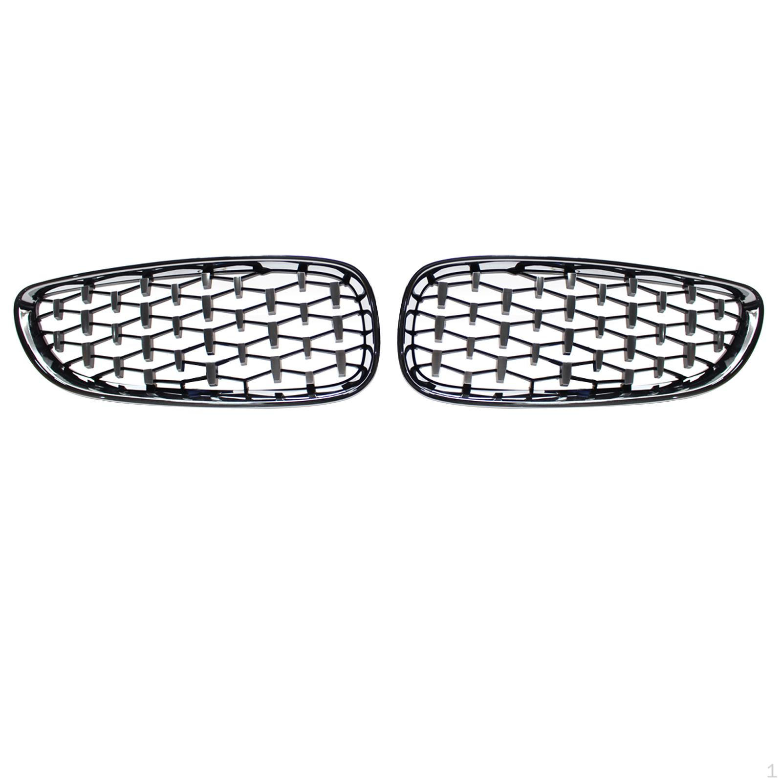 

2Pcs 5113718154 Resistant Mesh Grille 51137181548 for Z4 E89 09-16 Replacement Accessory Automotive Style A