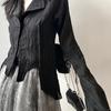 Women's Long-sleeved Shirts, Women's Fashionable Retro Slim Inner Tops