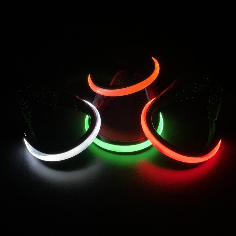 New Running Sports Luminous Shoe Clip Light Mini Outdoor Night Running Cycling Warning Light Street Dance U Flash Shoe Clip